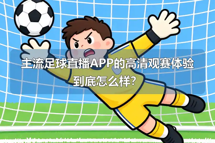 主流足球直播APP的高清观赛体验到底怎么样？
